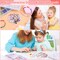 5000Pcs 4mm Seed Beads and Letter Beads 24 Colors Glass Beads Kit with 1200pcs Alphabet Beads for Jewelry Making, Jewelry Beads Set for Necklace Earring DIY Craft Jewelry Making Girls Christmas Gifts